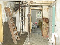 Treppe abgebrochen